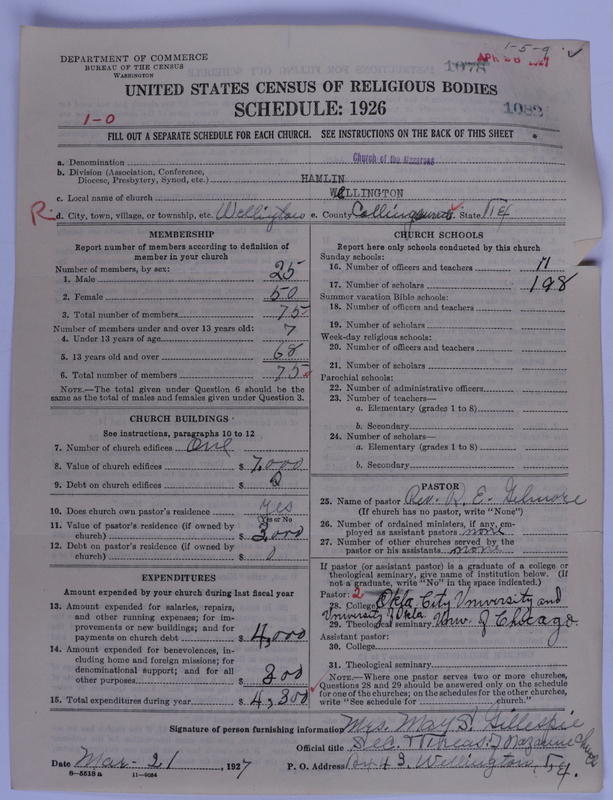 Scan of Church of the Nazarene: 1082