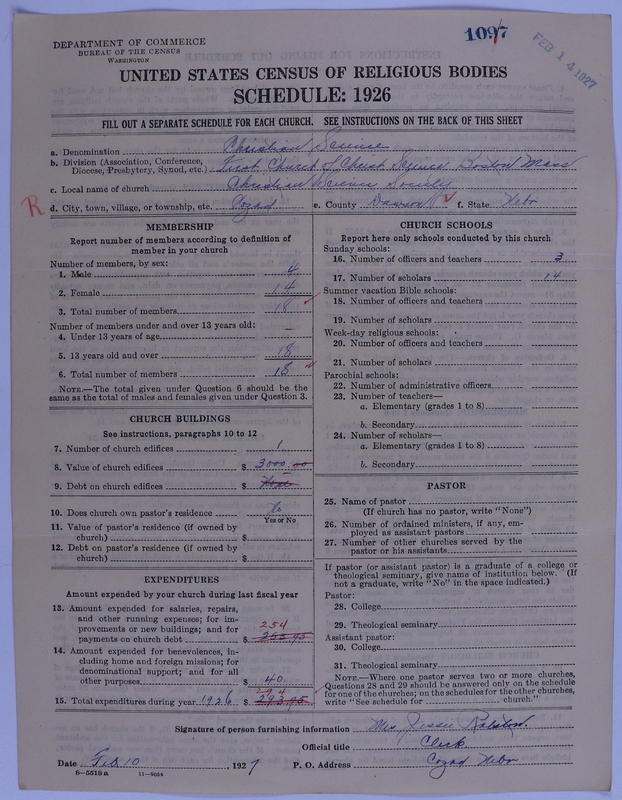 Scan of Church of Christ, Scientist: 1097