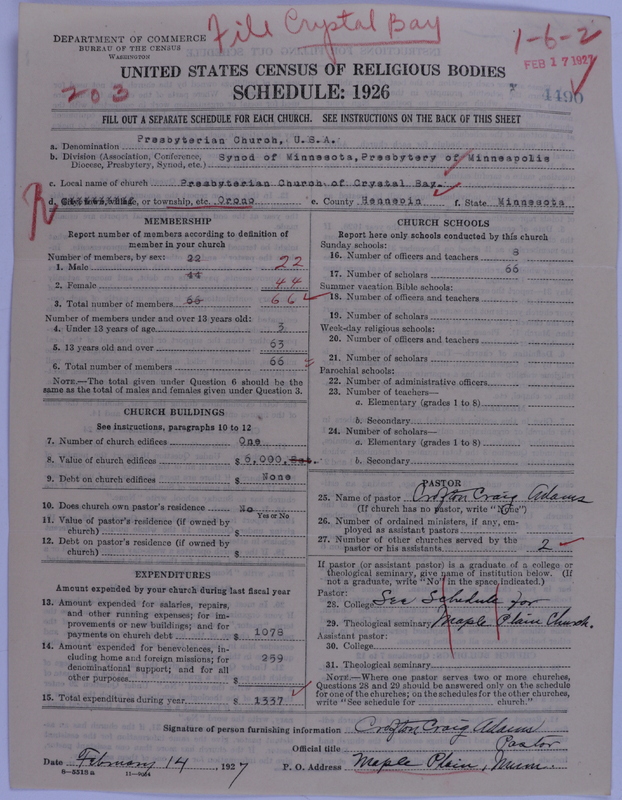 Scan of Presbyterian Church in the United States of America: 4490