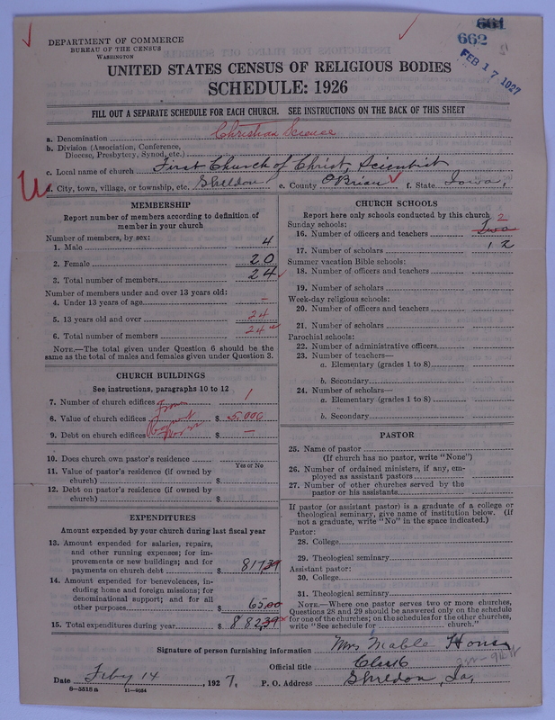 Scan of Church of Christ, Scientist: 662