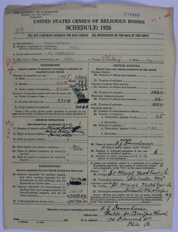 Scan of Roman Catholic Church: 17009