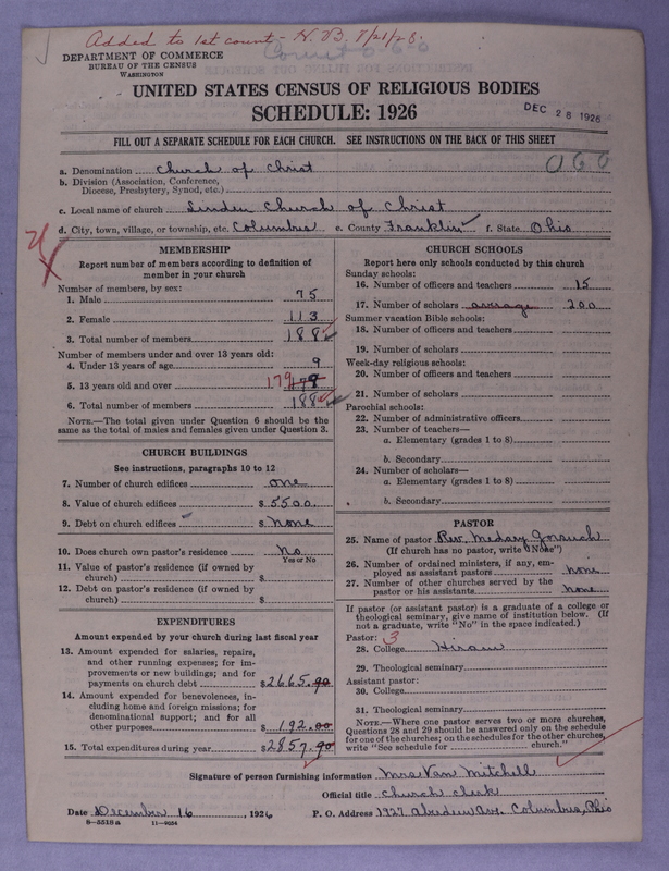 Scan of Disciples of Christ: