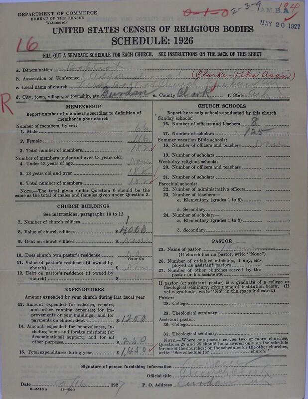 Scan of Landmark Baptist of America: 194