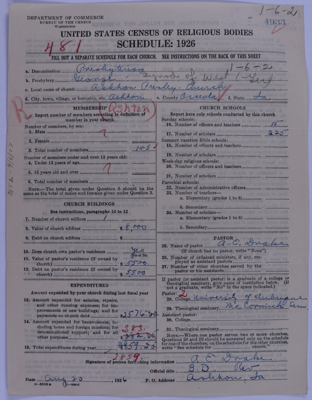 Scan of Presbyterian Church in the United States of America: 4933