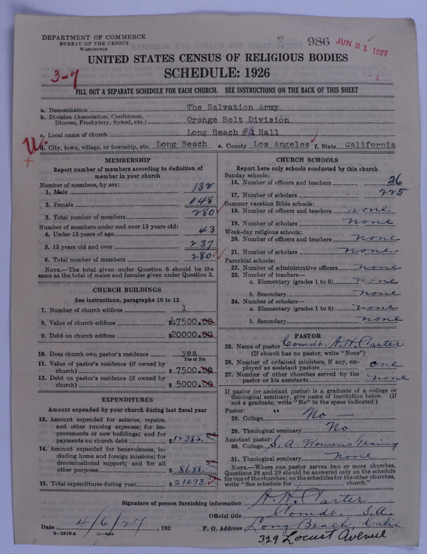 Scan of Salvation Army: 986