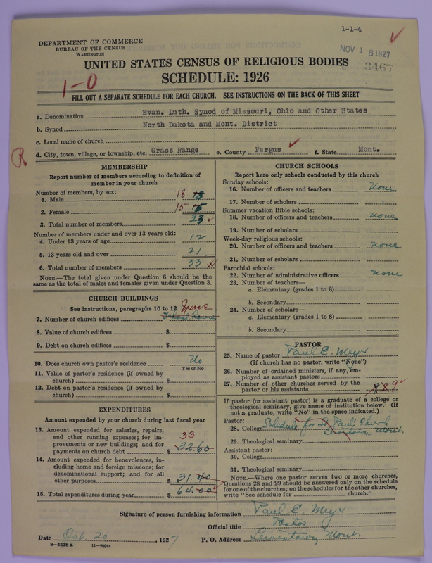 Scan of Evangelical Lutheran Synodical Conference of America: Evangelical Lutheran Synod of Missouri, Ohio, and Other States: 3467