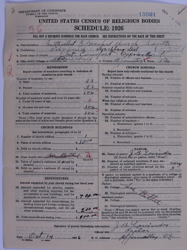 Scan of Methodist Episcopal Church, South: 15921