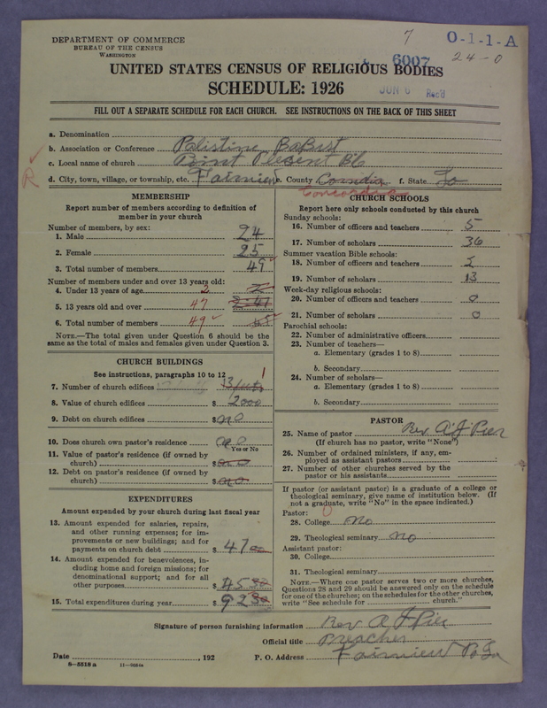 Scan of Negro Baptists: 6007