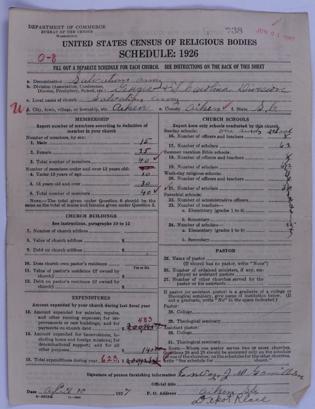 Scan of Salvation Army: 738