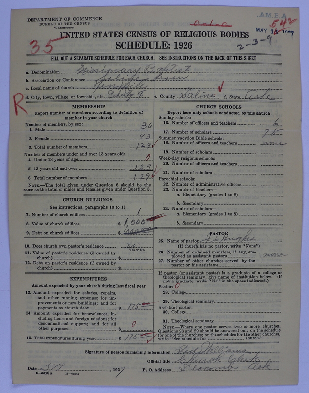 Scan of Landmark Baptist of America: 542