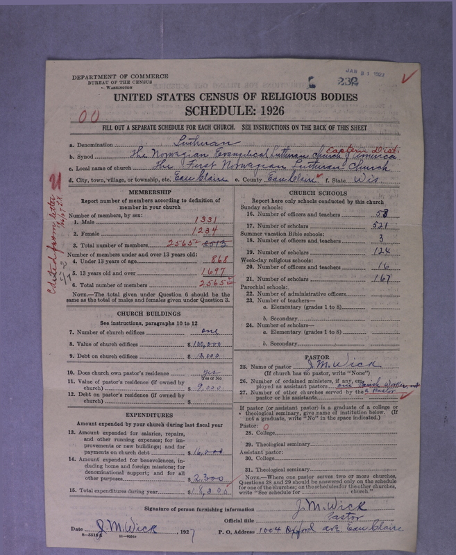 Scan of Norwegian Lutheran Church of America: 232
