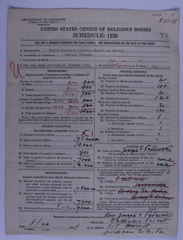 Scan of Polish National Catholic Church of America: 40