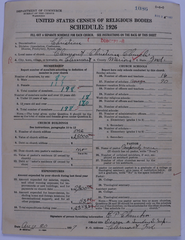 Scan of Disciples of Christ: 1086