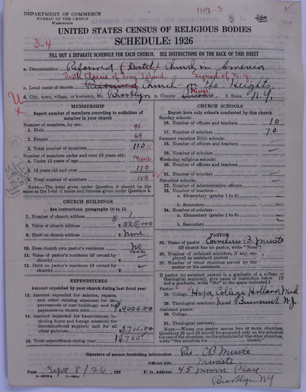 Scan of Reformed Church in America: 95
