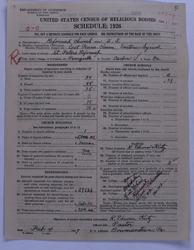 Scan of Reformed Church in the United States: 259