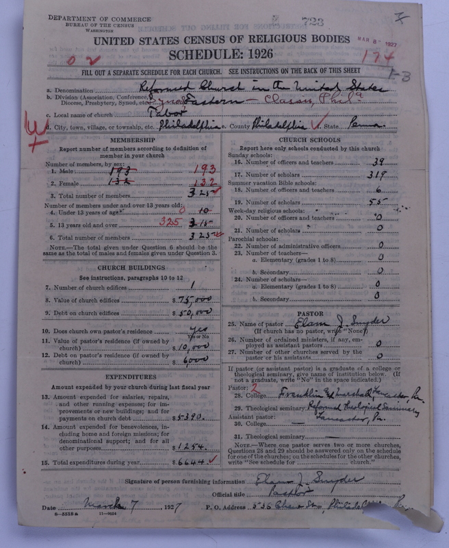 Scan of Reformed Church in the United States: 723