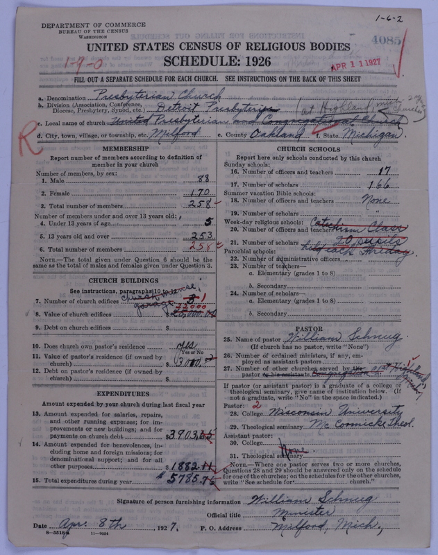 Scan of Presbyterian Church in the United States of America: 4085