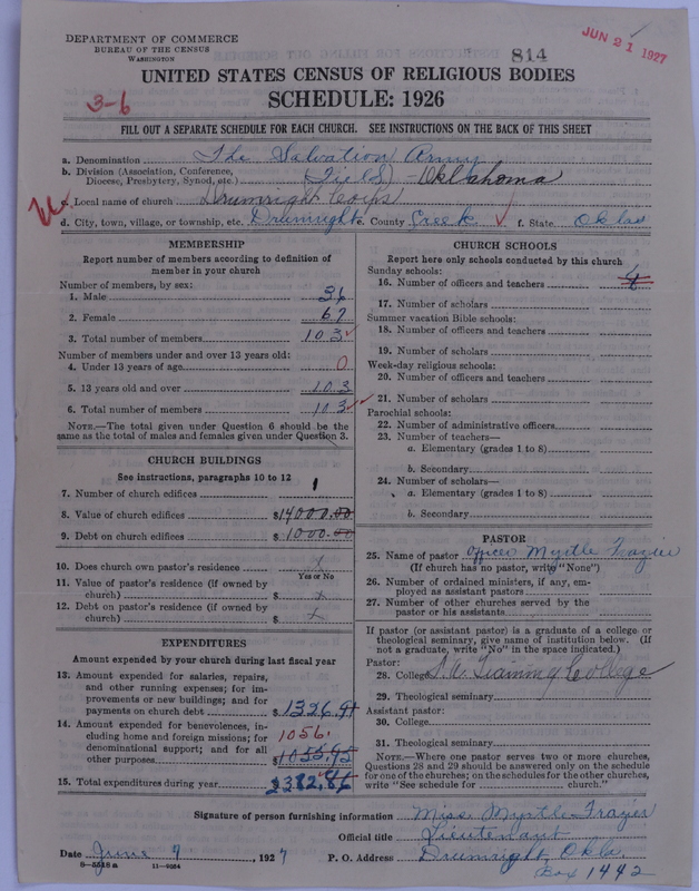 Scan of Salvation Army: 814