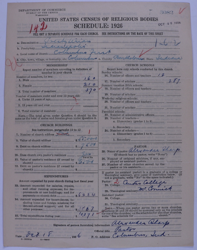 Scan of Presbyterian Church in the United States of America: 3082