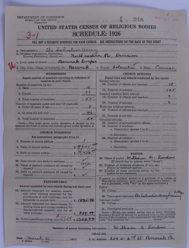 Scan of Salvation Army: 248