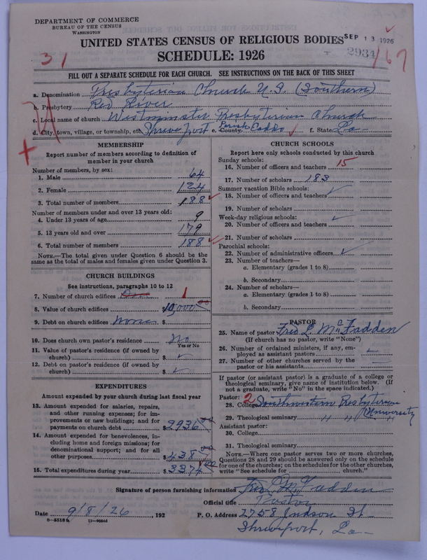 Scan of Presbyterian Church in the United States: 2934