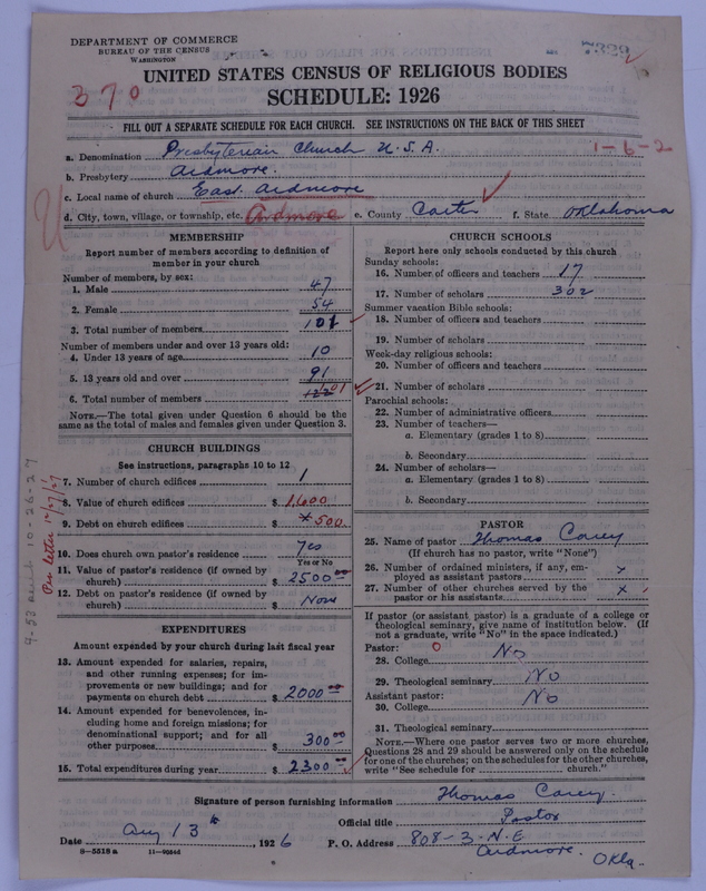 Scan of Presbyterian Church in the United States of America: 7329