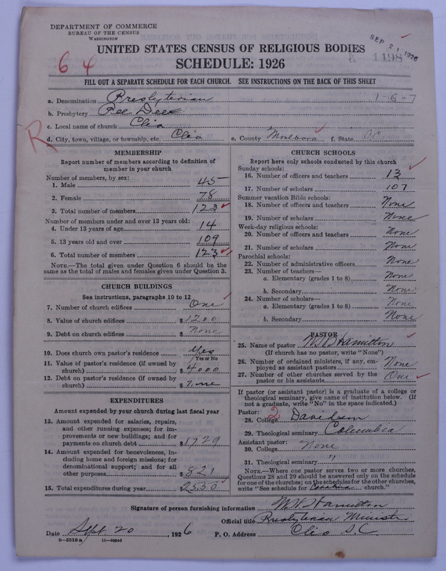 Scan of Presbyterian Church in the United States: 1498