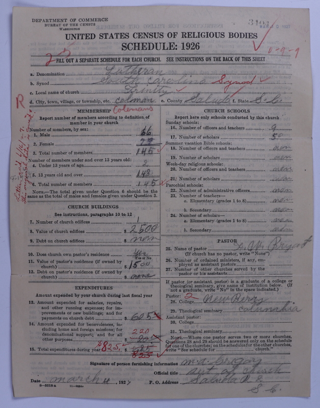 Scan of United Lutheran Church in America: 3404