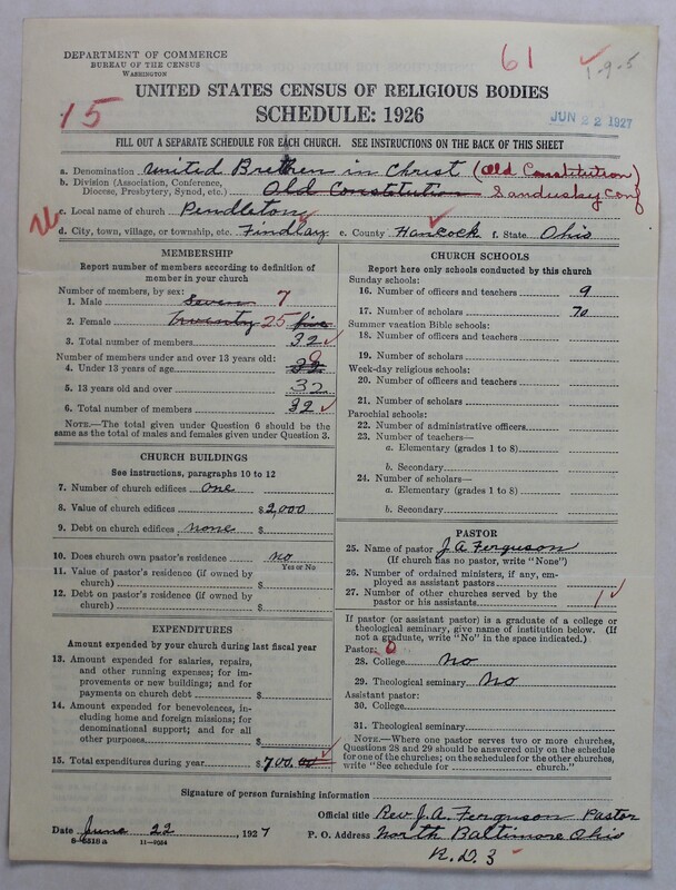 Scan of Church of the United Brethren in Christ (Old Constitution): 61