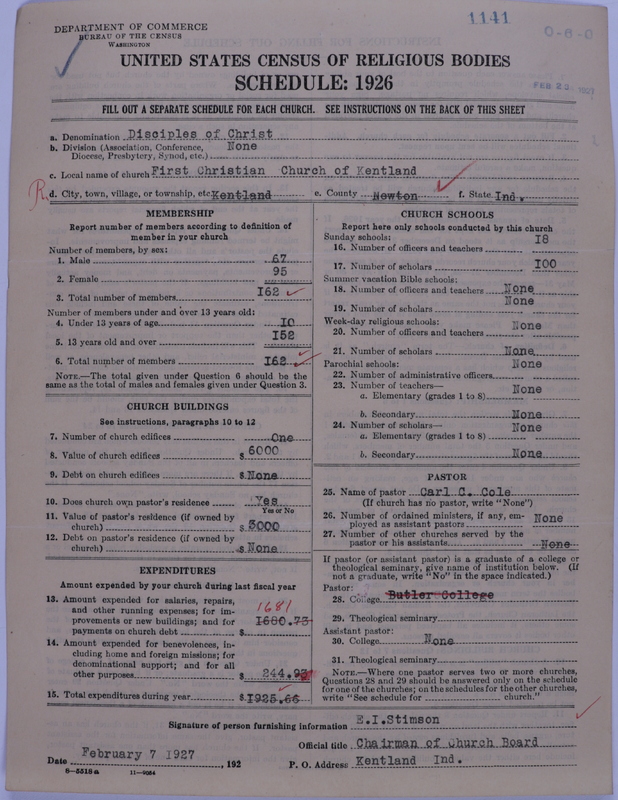 Scan of Disciples of Christ: 1141