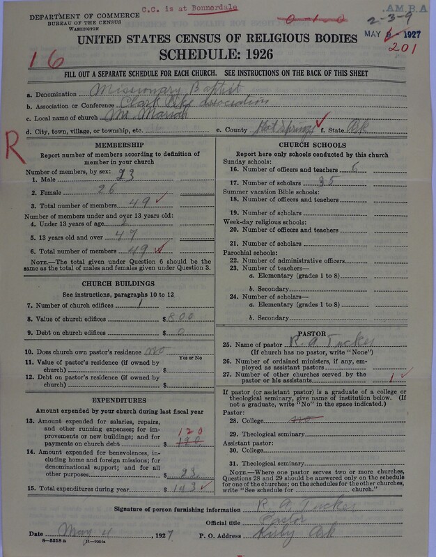 Scan of Landmark Baptist of America: 201
