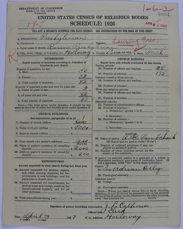 Scan of Presbyterian Church in the United States of America: 4054