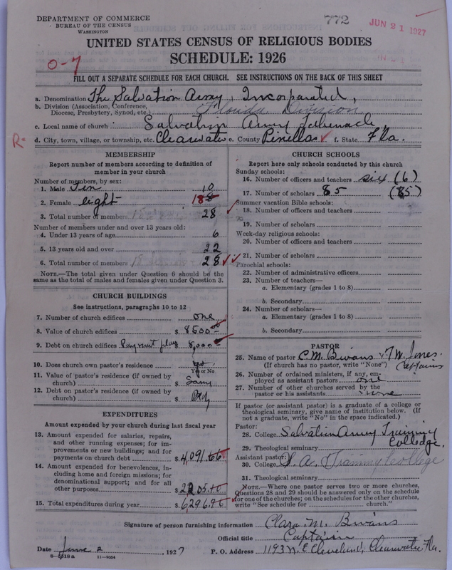 Scan of Salvation Army: 772