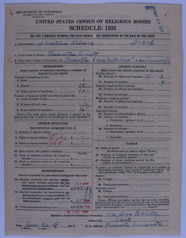 Scan of Church of Christ, Scientist: 975