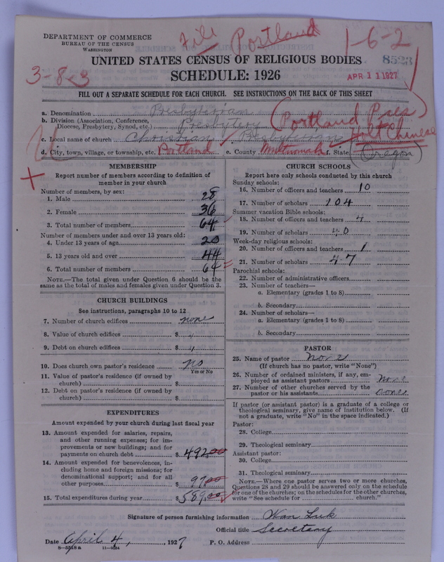 Scan of Presbyterian Church in the United States of America: 8523