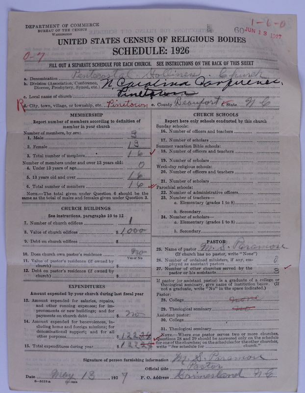 Scan of Pentecostal Holiness Church: 60