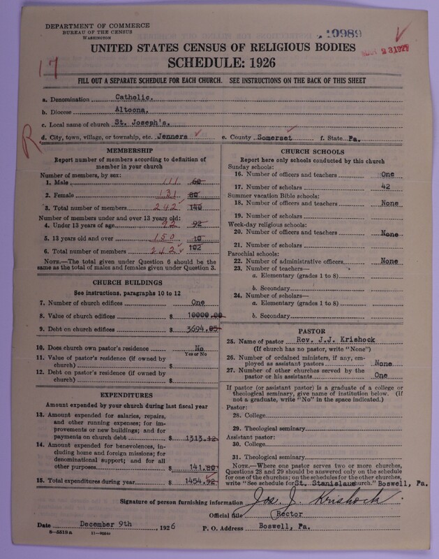 Scan of Roman Catholic Church: 10989