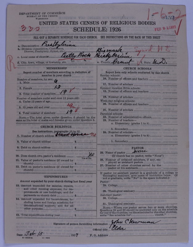Scan of Presbyterian Church in the United States of America: 5452