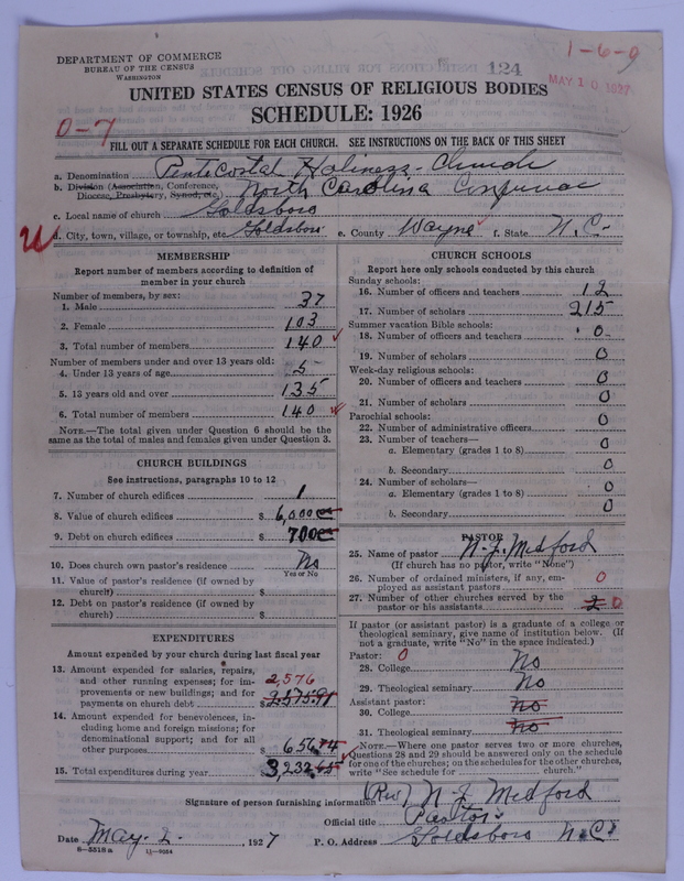 Scan of Pentecostal Holiness Church: 124