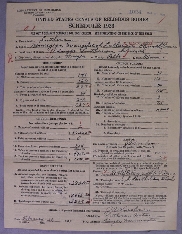 Scan of Norwegian Lutheran Church of America: 1024