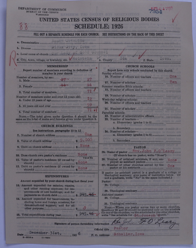 Scan of Roman Catholic Church: 7954
