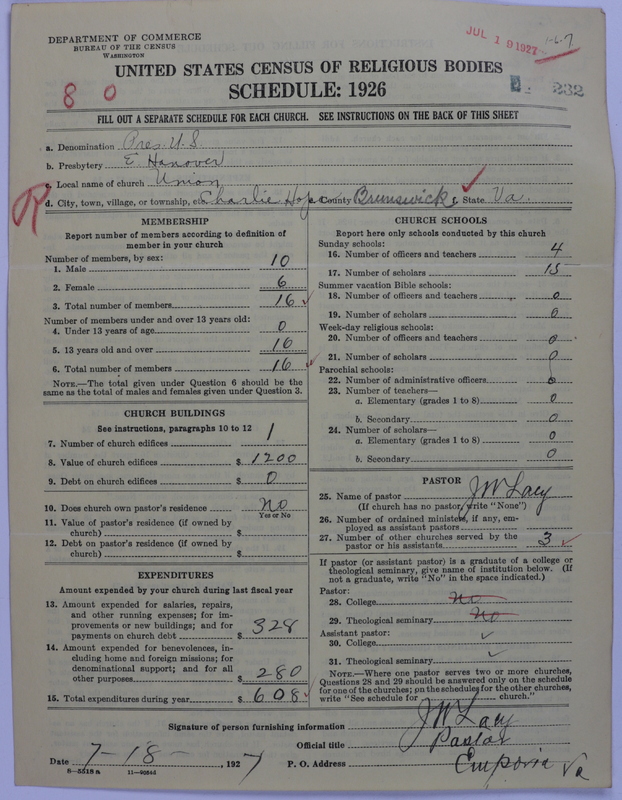Scan of Presbyterian Church in the United States: 232