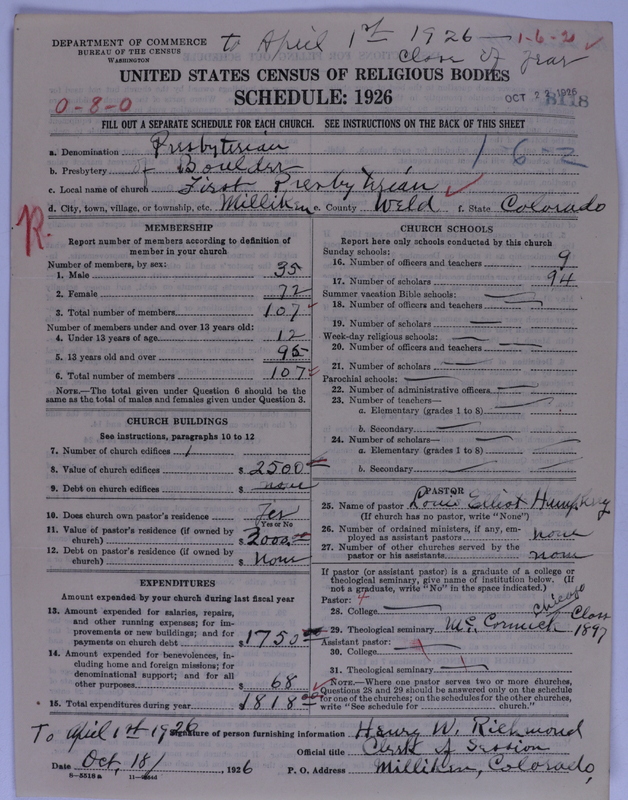 Scan of Presbyterian Church in the United States of America: 8118