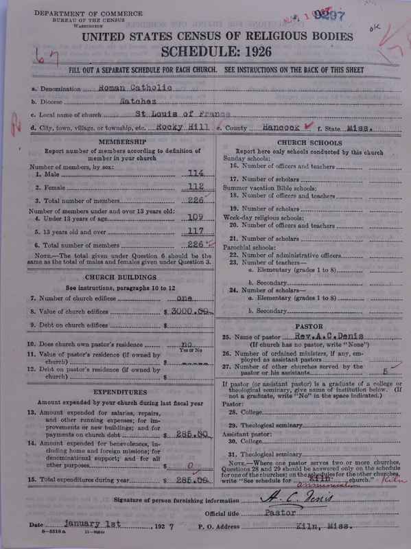 Scan of Roman Catholic Church: 9297