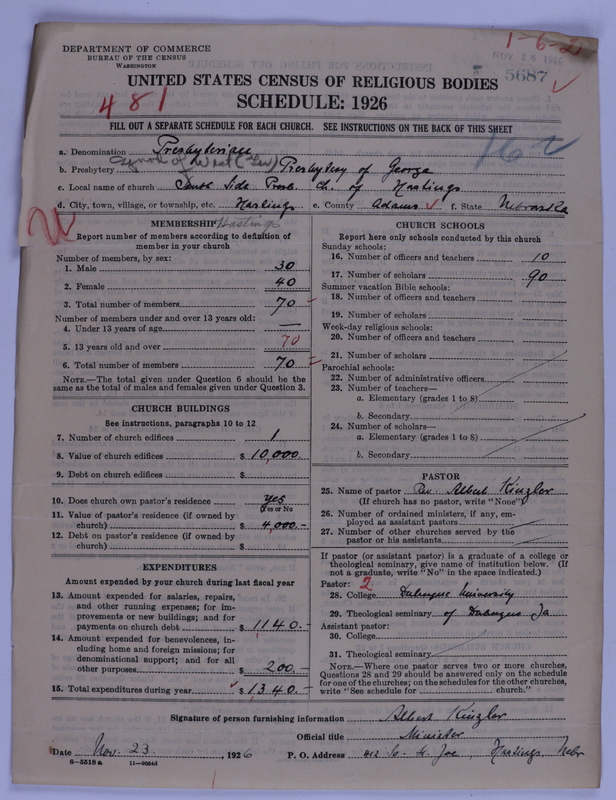 Scan of Presbyterian Church in the United States of America: 5687