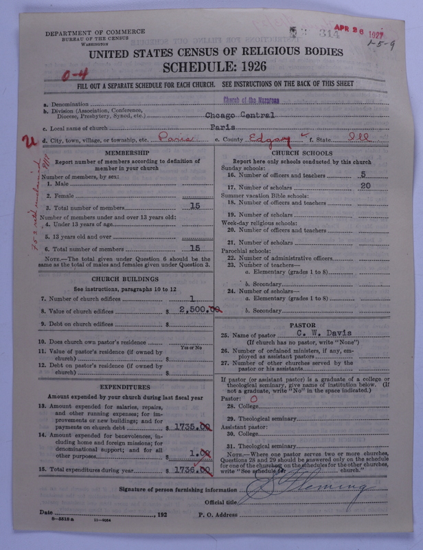Scan of Church of the Nazarene: 314