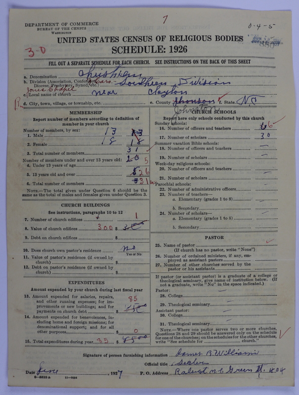 Scan of Christian Church (General Convention of the Christian Church): 880