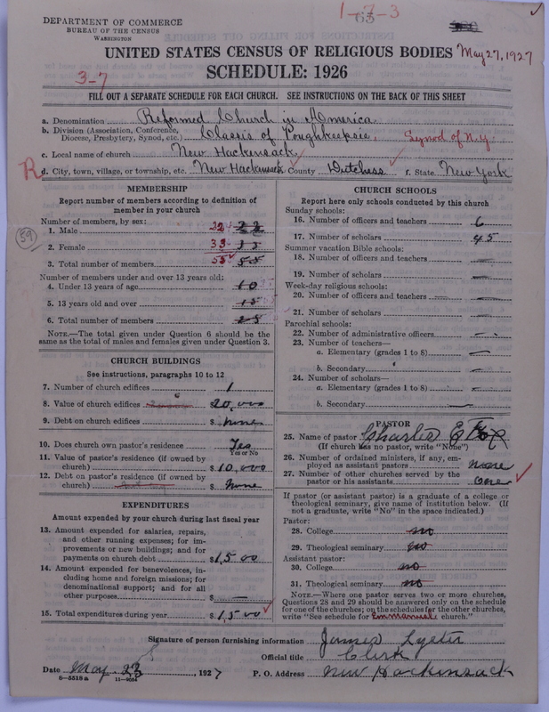 Scan of Reformed Church in America: 65