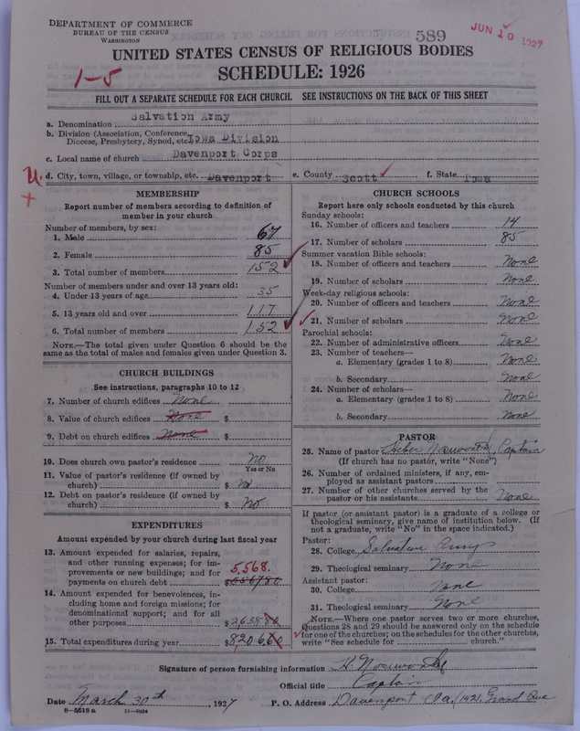 Scan of Salvation Army: 589