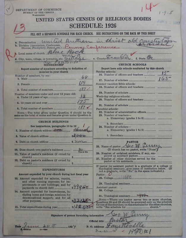 Scan of Church of the United Brethren in Christ (Old Constitution): 14